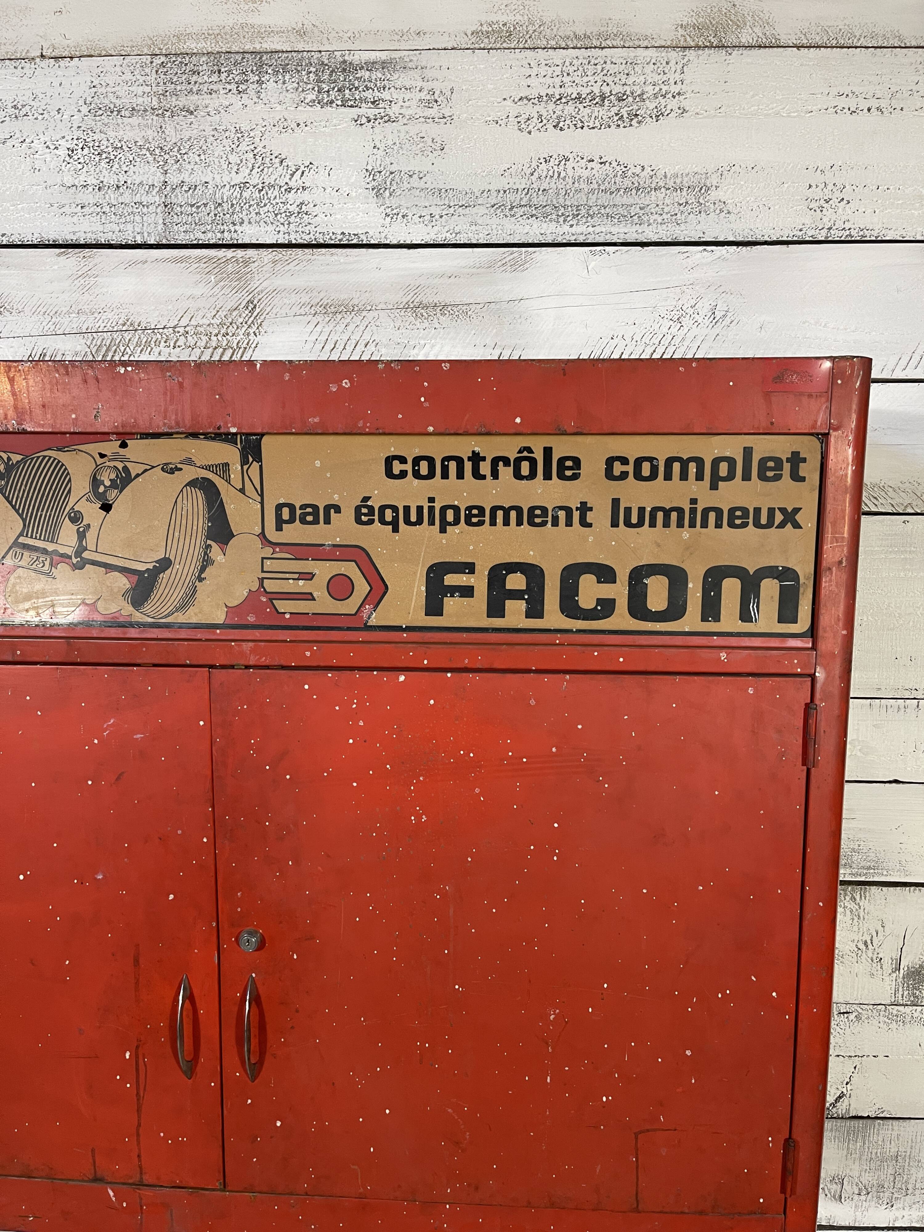 Workshop furniture facom 1970