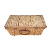 Wicker suitcase