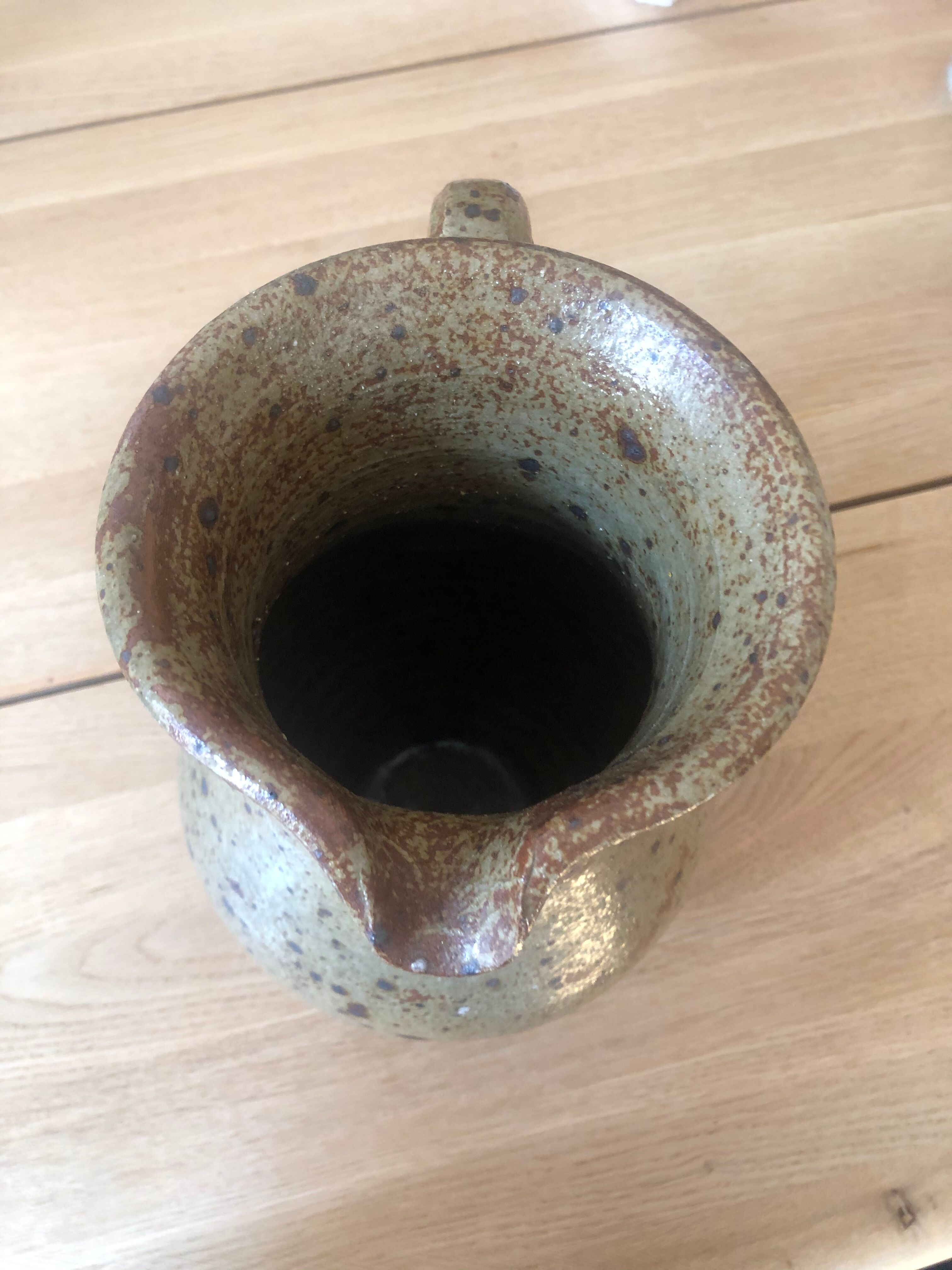 Sandstone pitcher vase