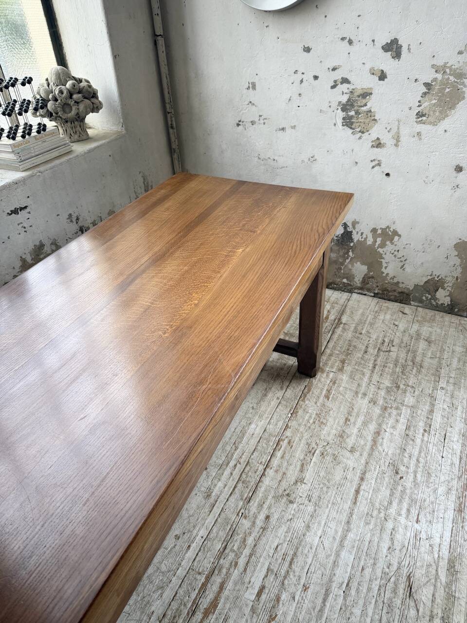 Table de ferme XL en chêne massif