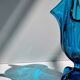1960s Viking Glass Amphora Vase