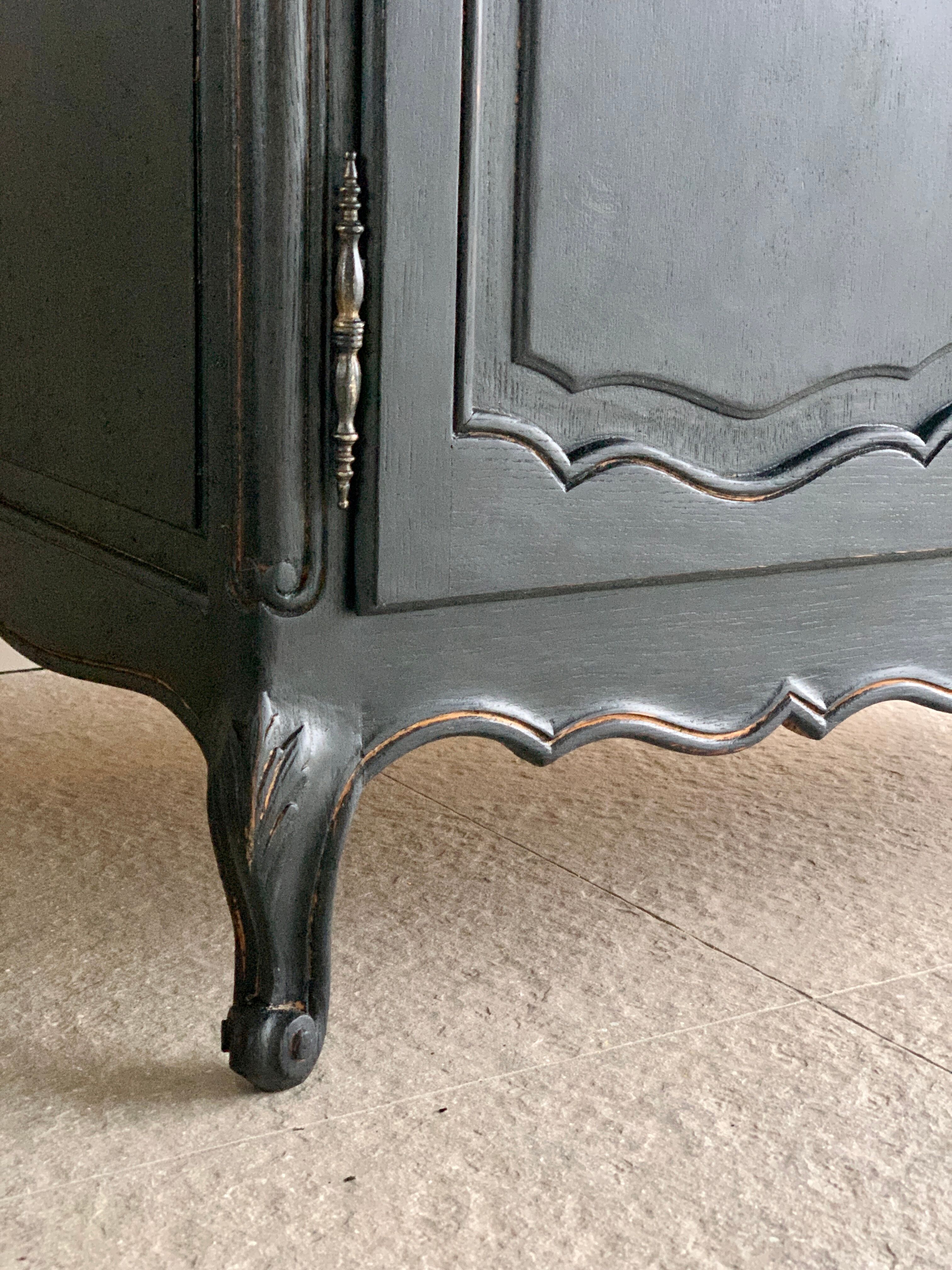 Vintage oak secretary