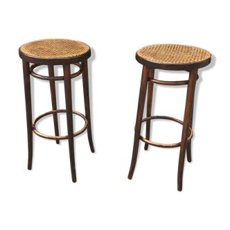 Pair of bar Thonet stool