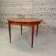 Table ronde extensible scandinave