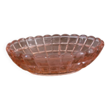 Baccarat molded crystal serving dish