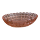 Baccarat molded crystal serving dish