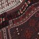Vintage handmade Turkish rug 95x235 cm