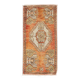 Vintage Small Rug. Handmade Door Mat. Turkish Seat Cover. Entryway Mat. Kitchen Rug