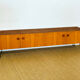 1960s minimalist Scandinavian teak sideboard