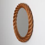Vintage round mirror 34cm