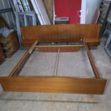 Scandinavian teak bed from the 1960s.
