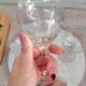 Glass on foot