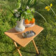 Silver metal glans butter dish