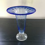 Grand vase Biot bleu