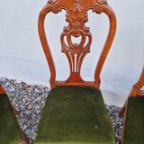 Set of 6 mahogany chairs