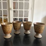 tea or coffee service in stoneware by Charles Gaudry