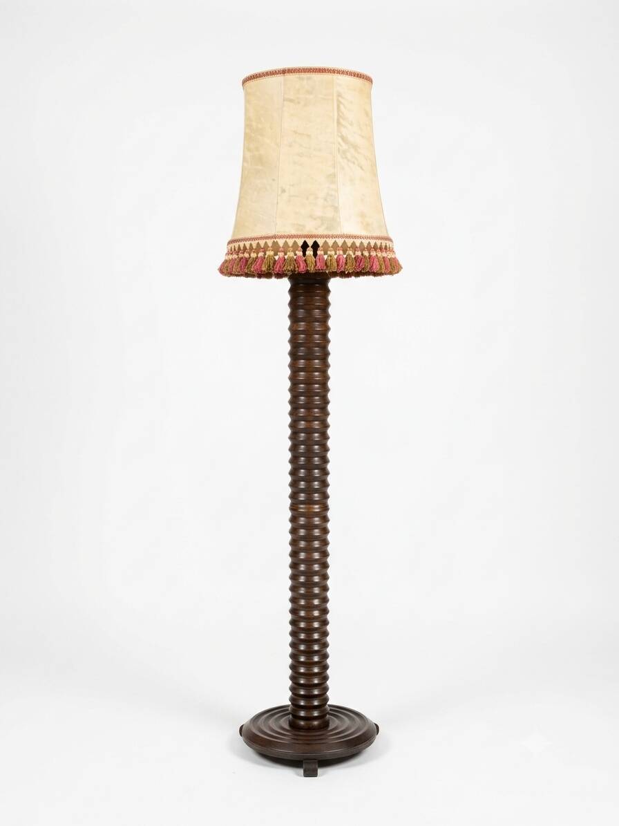 Floor lamp by Charles Dudouyt, 1940