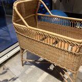 Rattan cradle