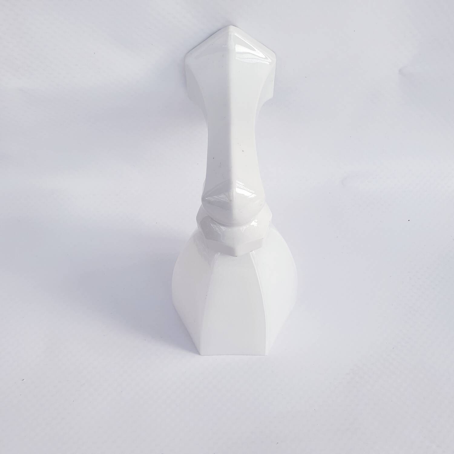 Art Deco porcelain and glass wall lamp