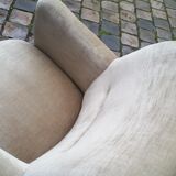 Organic year 50 glossy beige club Chair