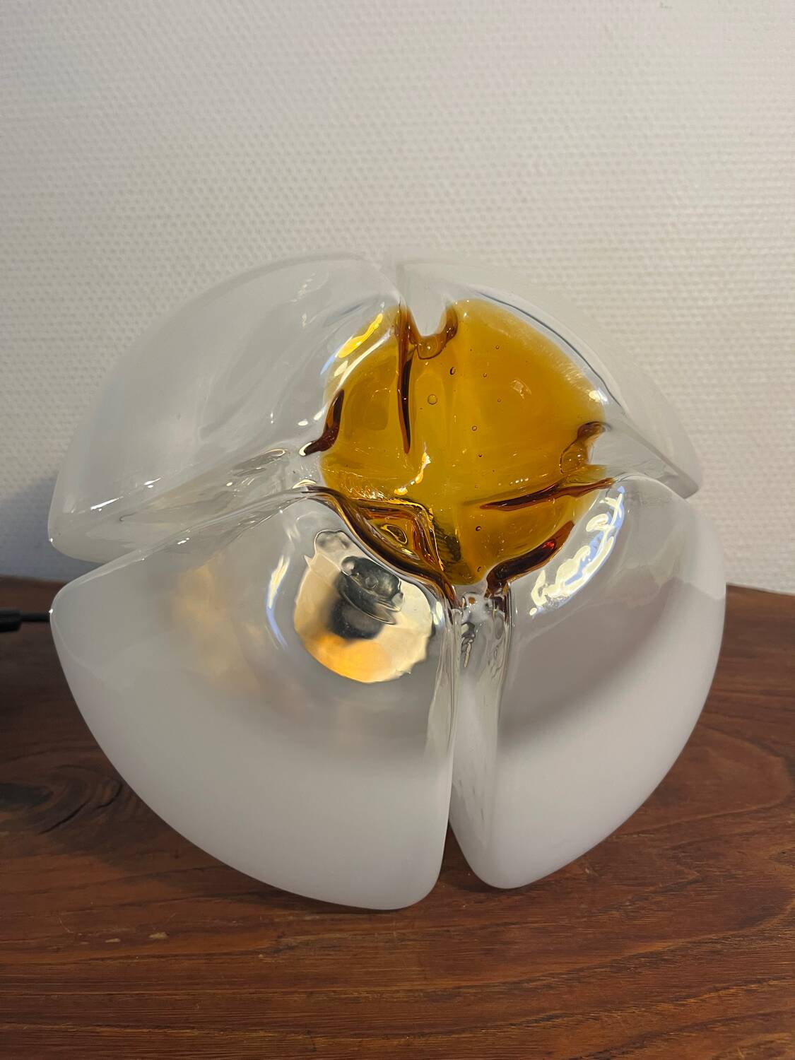 Space age Murano glass suspension