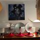 Modernist silver wall light(s)