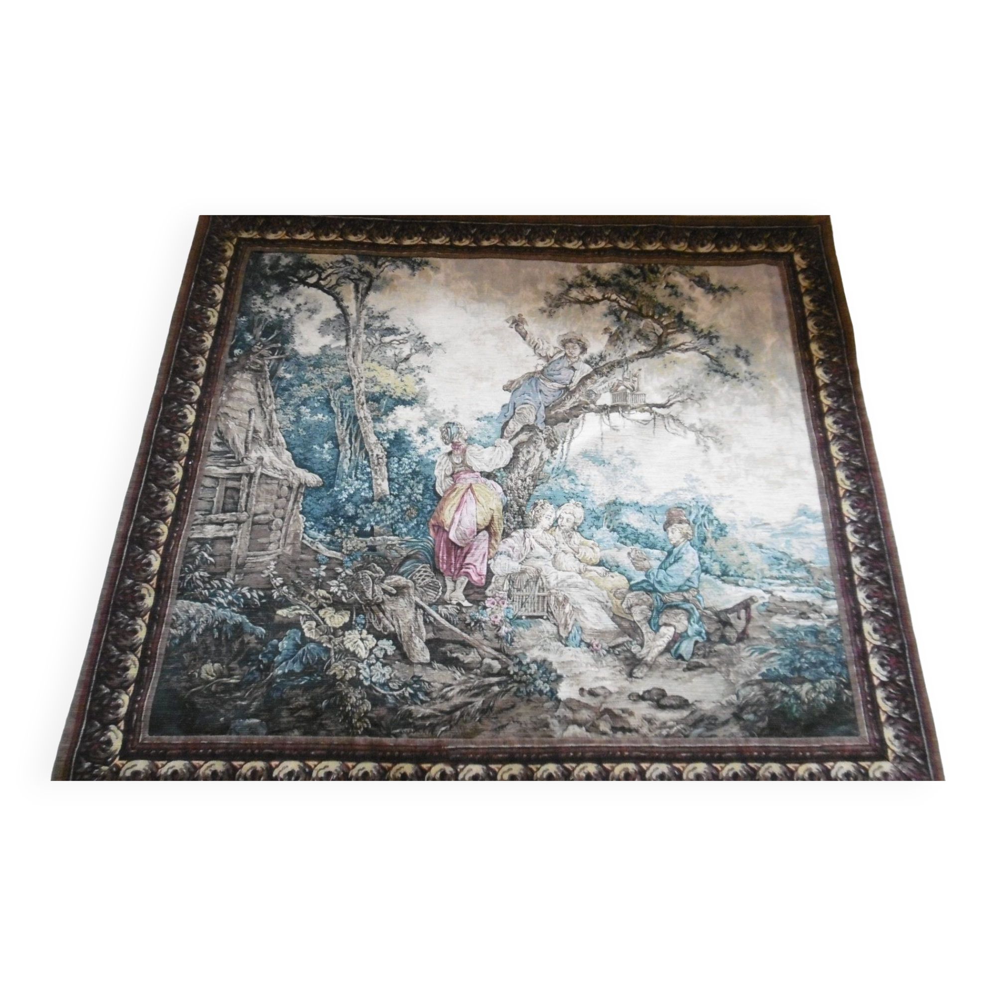 Tapestry the bird seller