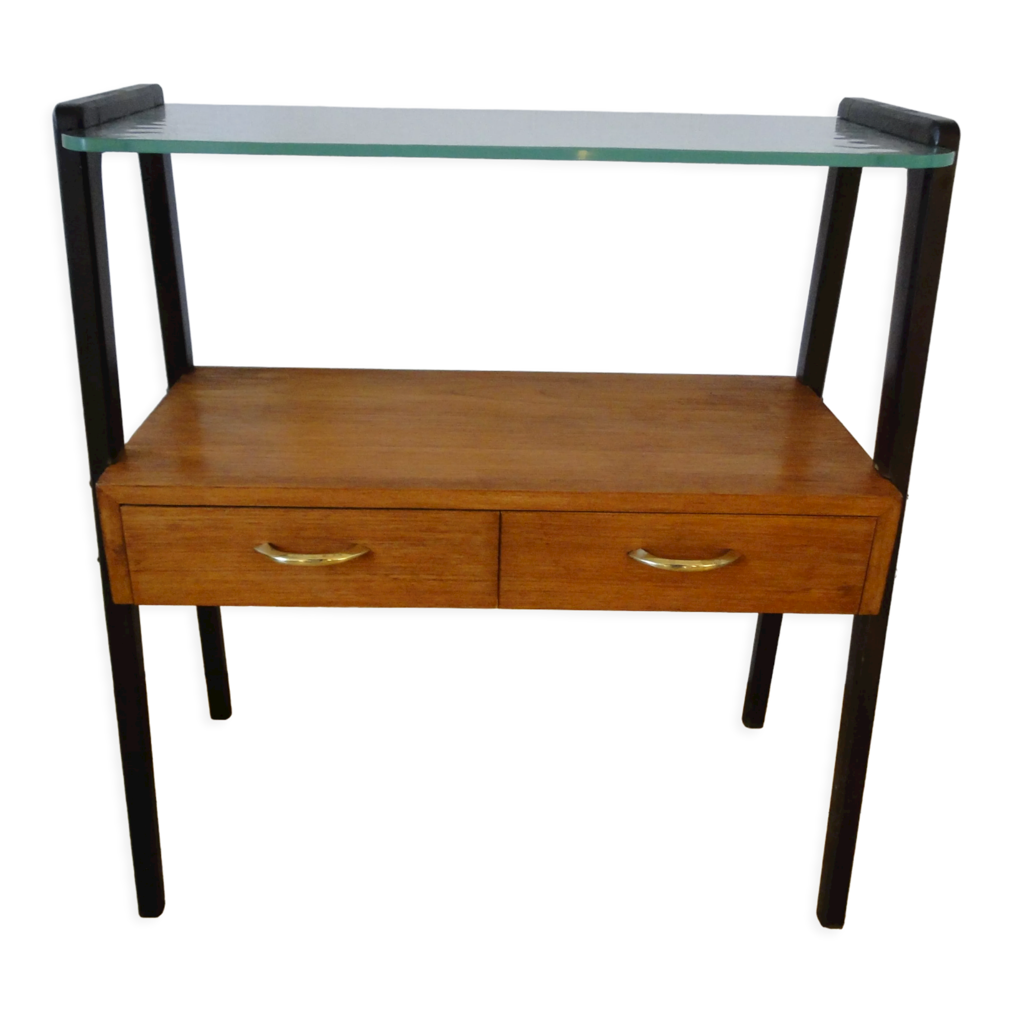 Mid century teak side cabinet or scandinavian bedside table