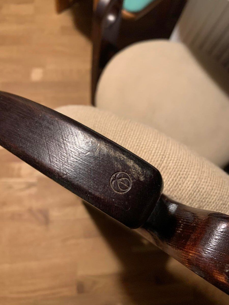 Chaise de salle à manger vintage par Szedleczky, 1960