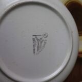 Set of 6 flat plates signed longchamp log look d 19.5 cm