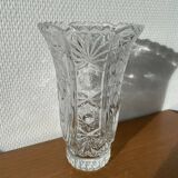 Vase en cristal ciselé