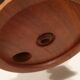 Indian rosewood lamp foot