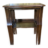 Oak nesting tables