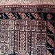 Tapis vintage fait main Baloutche 50x84 cm en laine - 1C1044