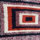 Handmade French Cogolin art deco rug 120x220 cm
