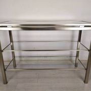 Table console par Guy Lefevre pour Maison Jansen, 1970s