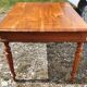 Table ou bureau avec 1 tiroir patine caramel