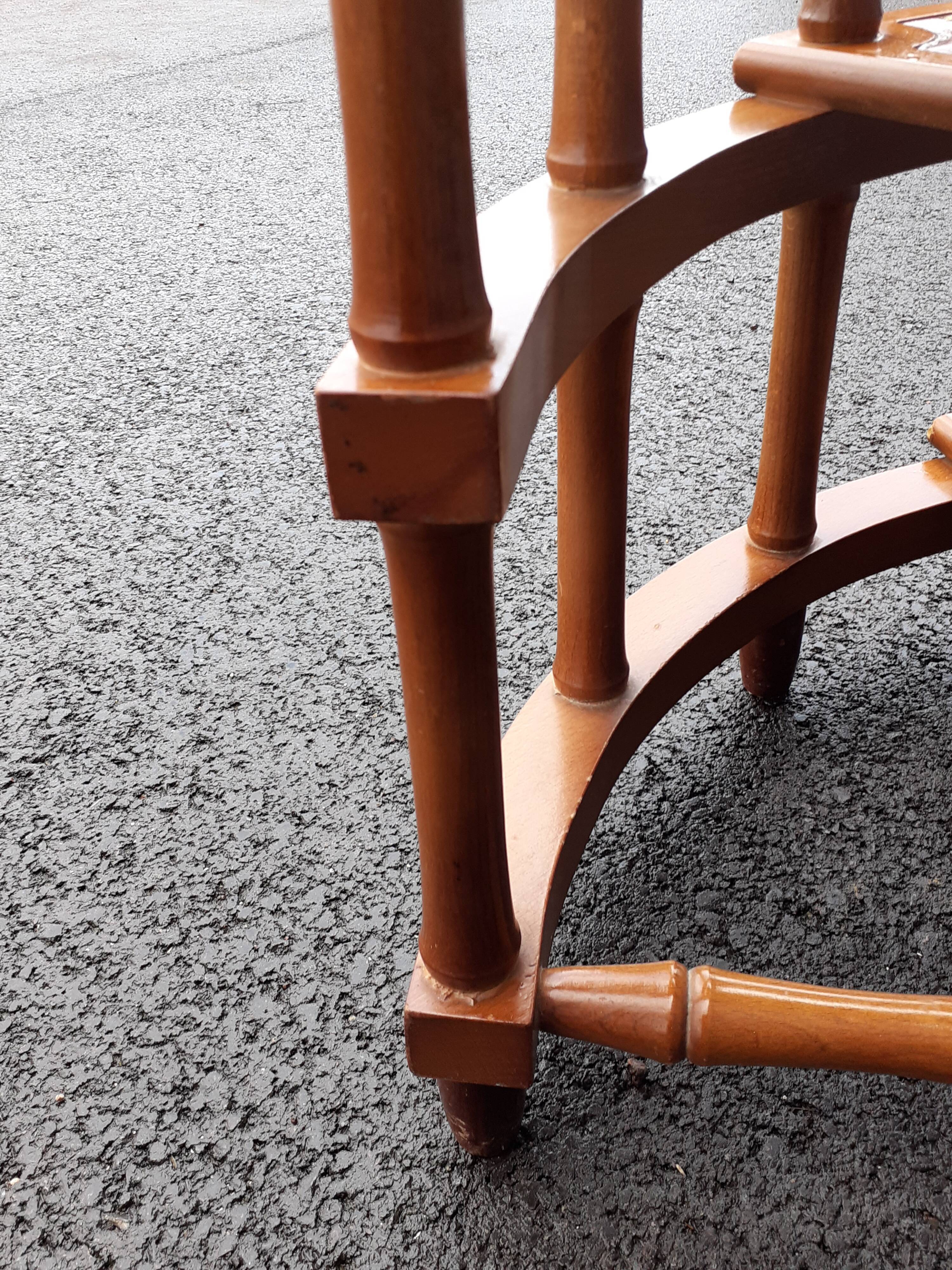 Ancient library staircase