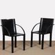 Pair of armchairs by Carlo Bartoli for Matteo Grassi, 1980