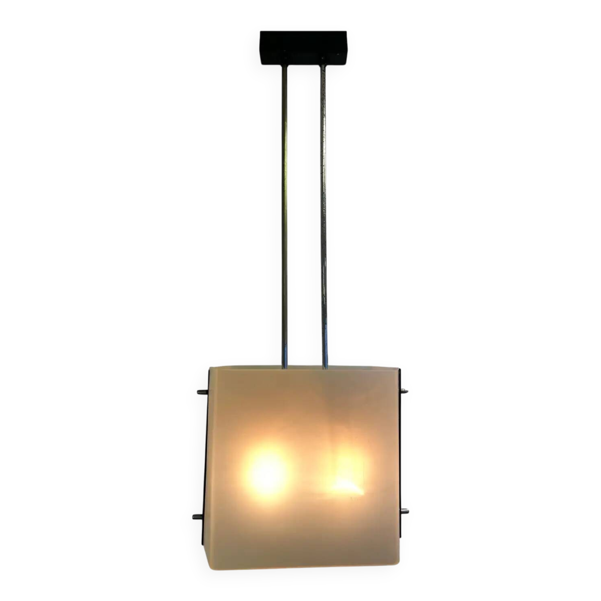 Midcentury design Space Age UFO pendant by Drupol, 1970s