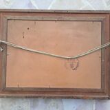 Mirror in gilded wood 66 x 50 cm