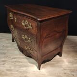Bordelaise Tomb Commode 18th Century In Walnut