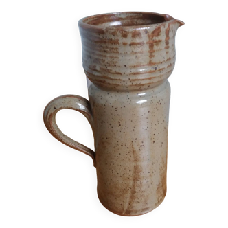 Stoneware pitcher