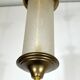 Mid-century Lumi Milano brass pendant light from 50s