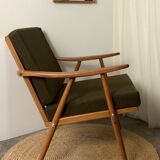 Boomerang armchair