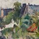 Oil on panel signed and dated 1948