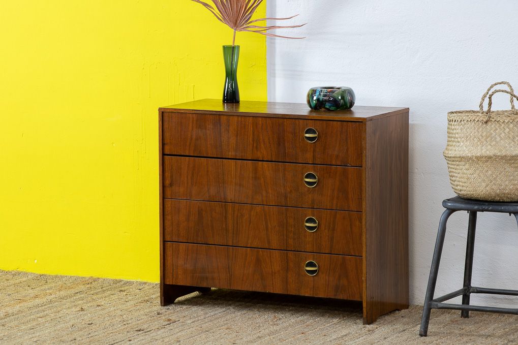 Vintage Scandinavian chest of drawers – 80 cm