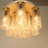 Ceiling Light by Napako, Czechoslovakia, 1970's