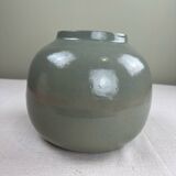 Celadon green vase