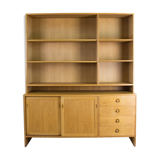 Oak bookcase by Hans J. Wegner for Ry Mobler, 1960